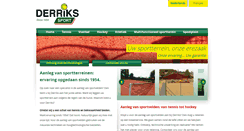 Desktop Screenshot of derriks-sport.be